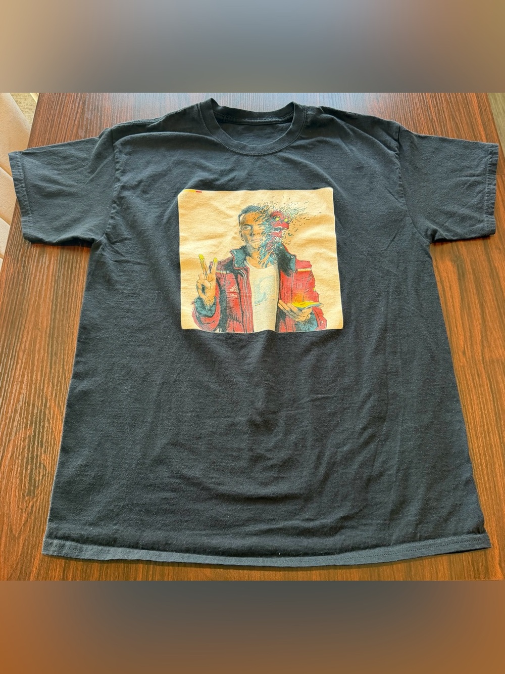 Logic Confessions of a Dangerous Mind T Shirt Mens Black Rap Album Graphic L